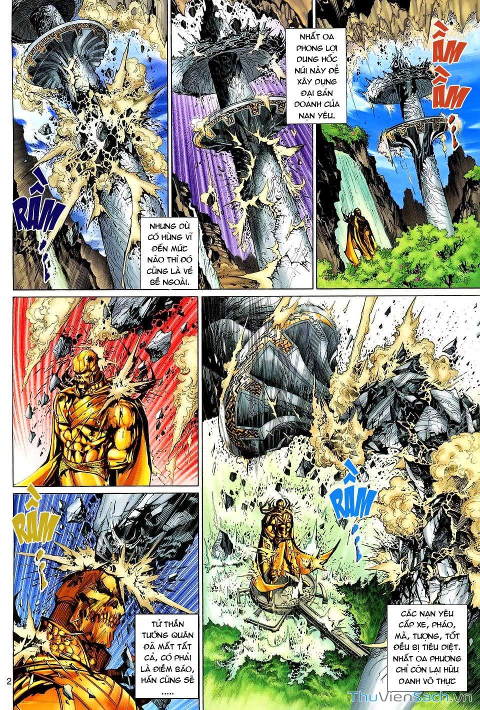 Truyện Tranh Đại Thánh Vương trang 4