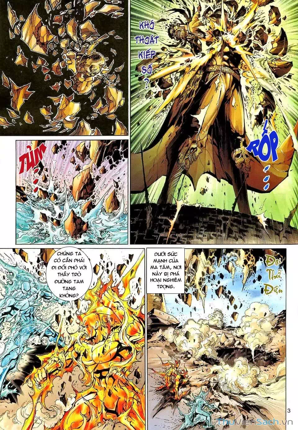 Truyện Tranh Đại Thánh Vương trang 4