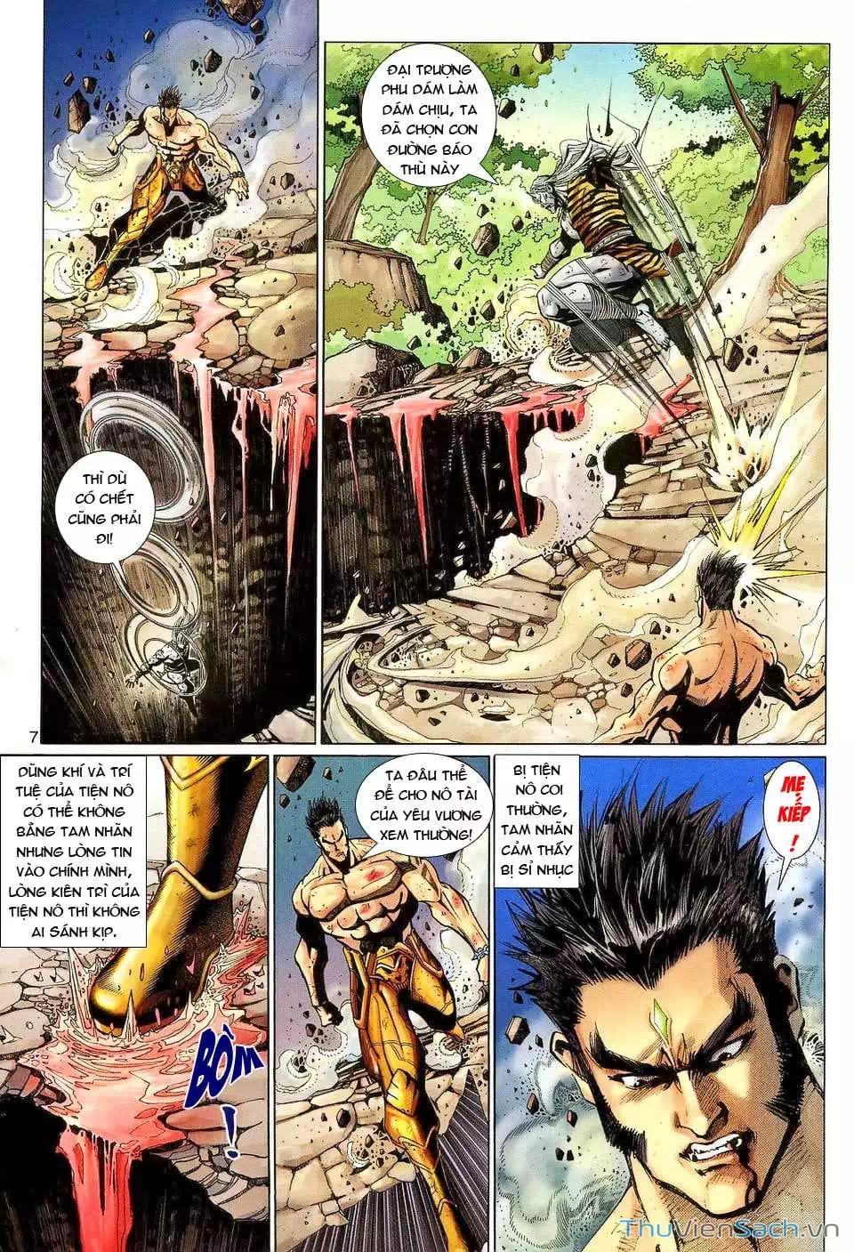 Truyện Tranh Đại Thánh Vương trang 4