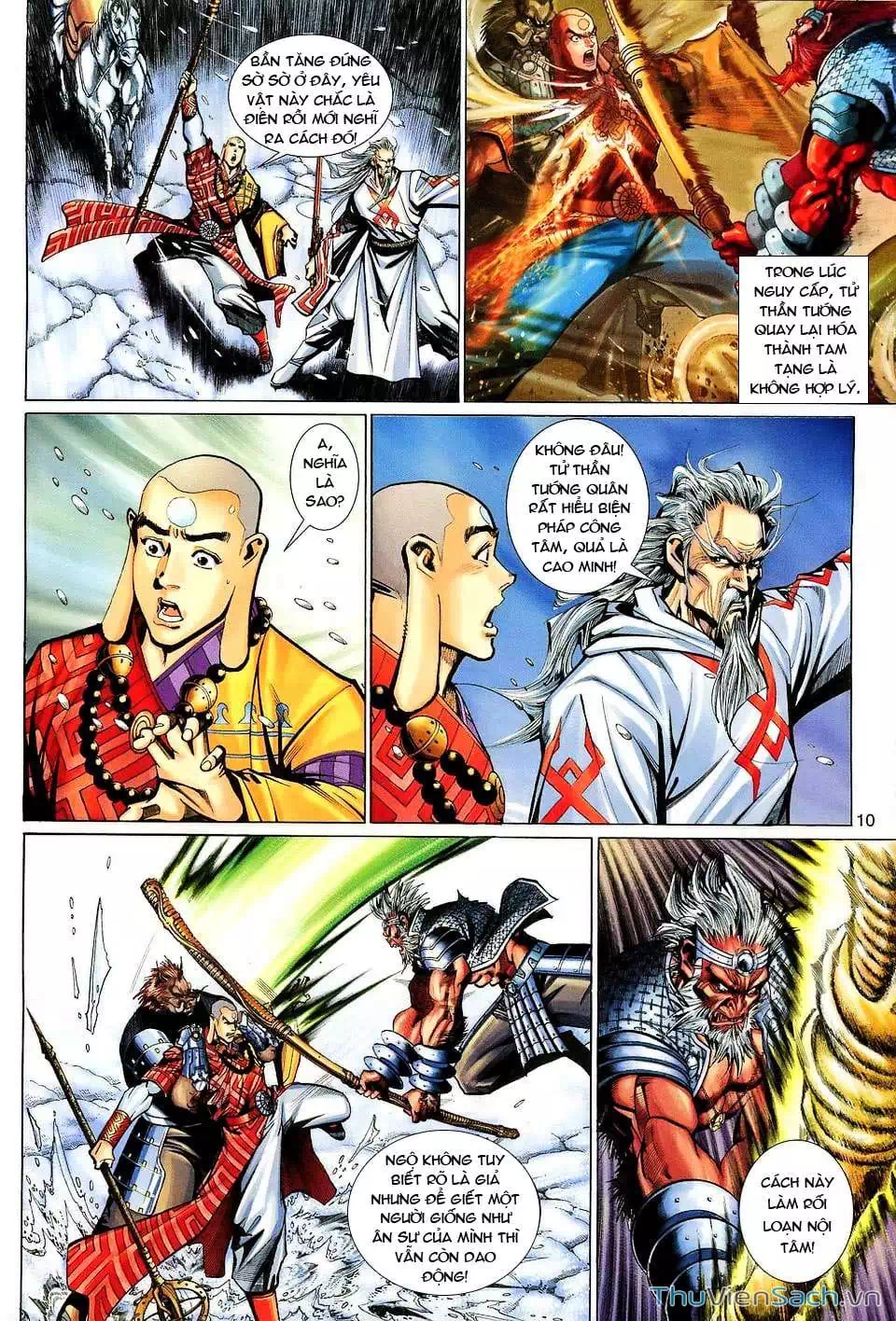 Truyện Tranh Đại Thánh Vương trang 4