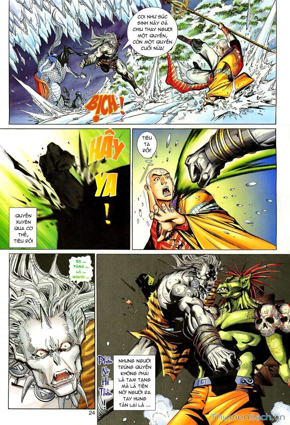 Truyện Tranh Đại Thánh Vương trang 4