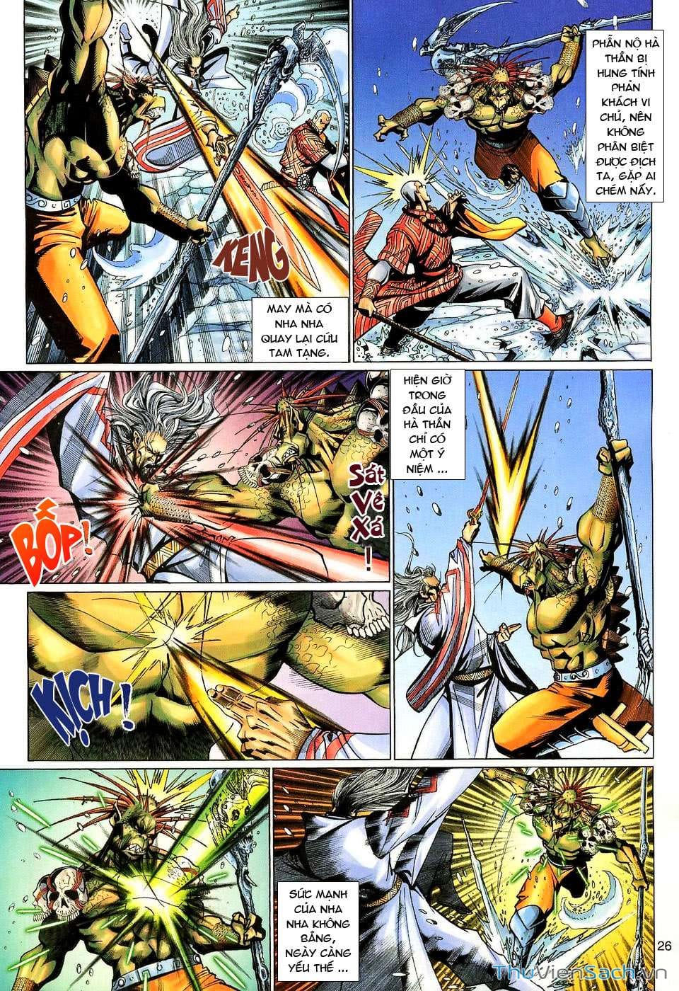 Truyện Tranh Đại Thánh Vương trang 4