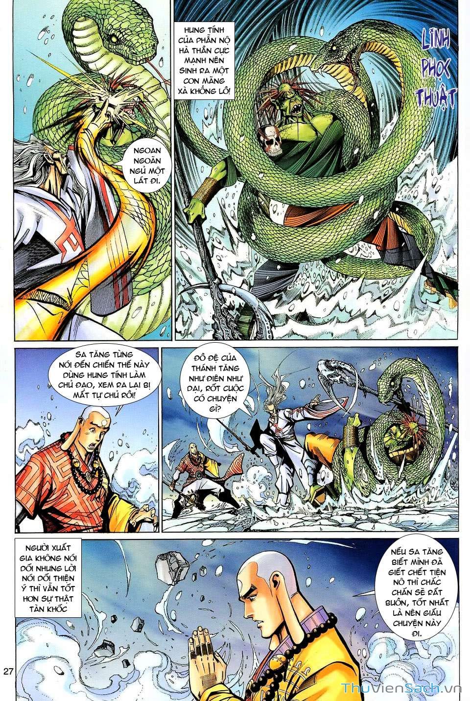 Truyện Tranh Đại Thánh Vương trang 4