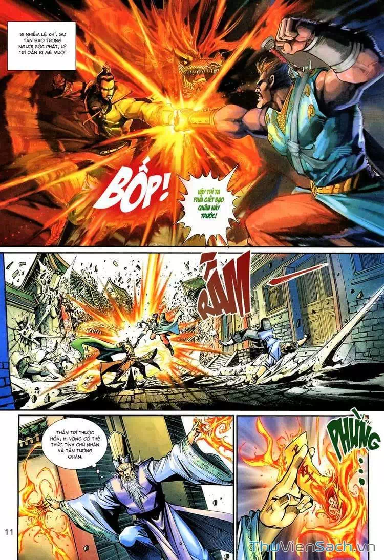 Truyện Tranh Đại Thánh Vương trang 4