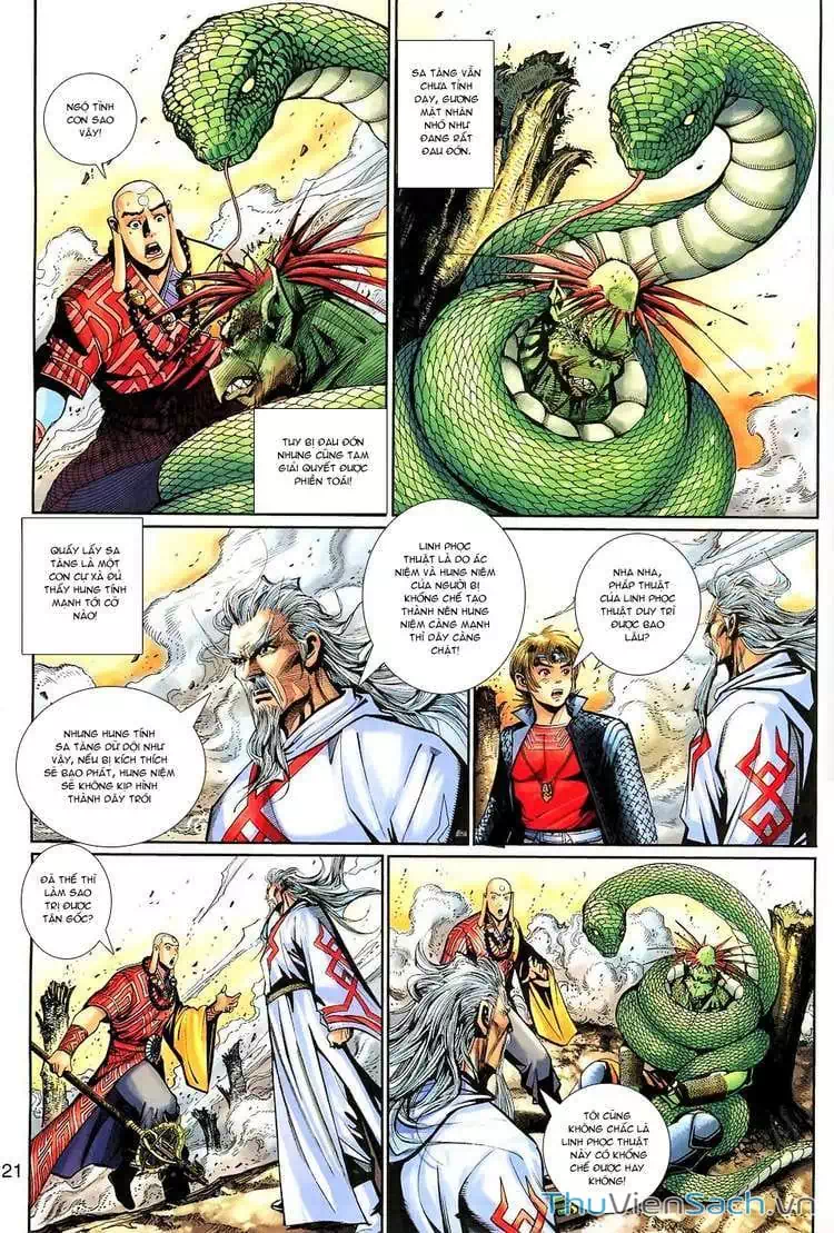Truyện Tranh Đại Thánh Vương trang 4