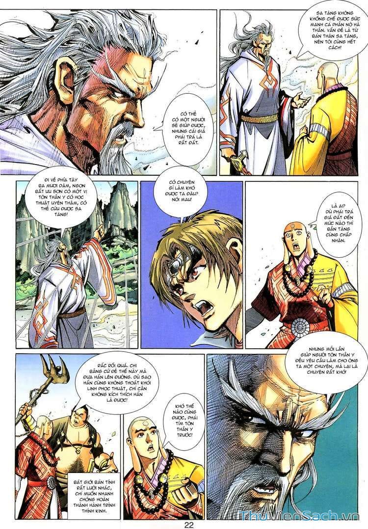 Truyện Tranh Đại Thánh Vương trang 4