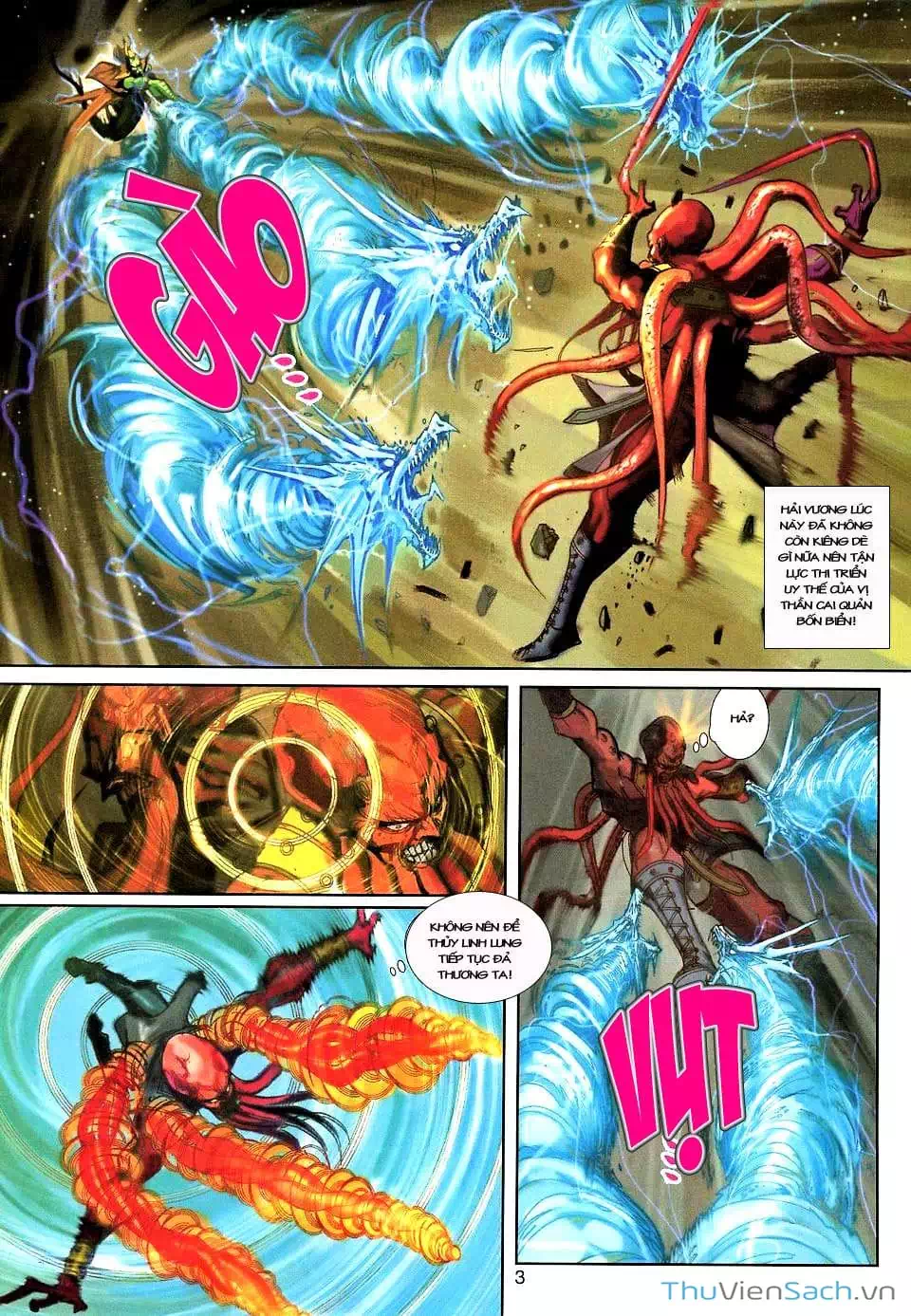 Truyện Tranh Đại Thánh Vương trang 4