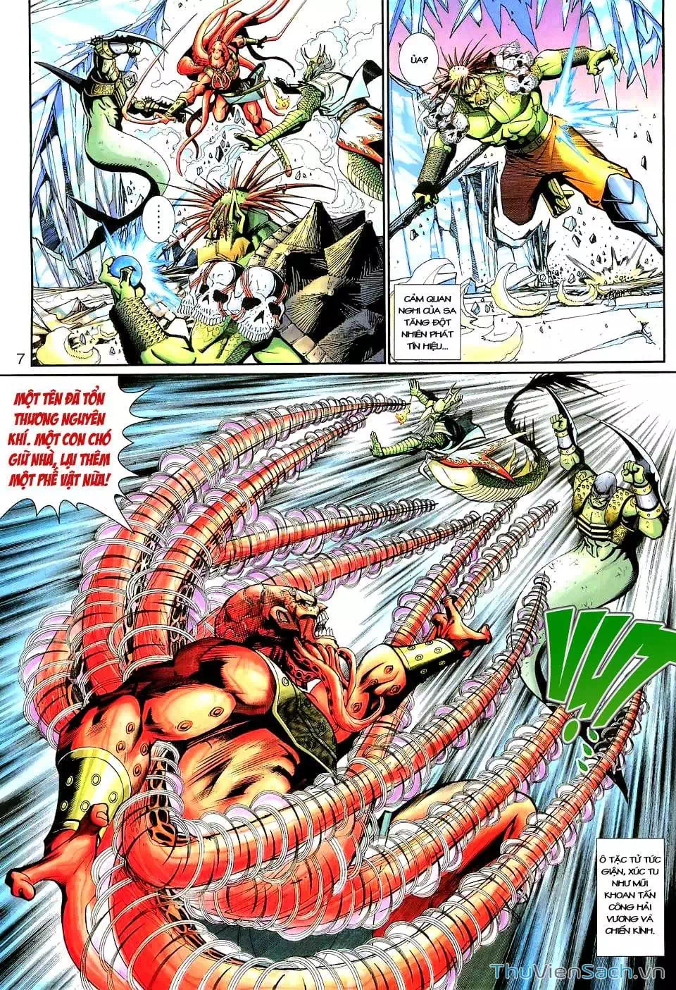 Truyện Tranh Đại Thánh Vương trang 4