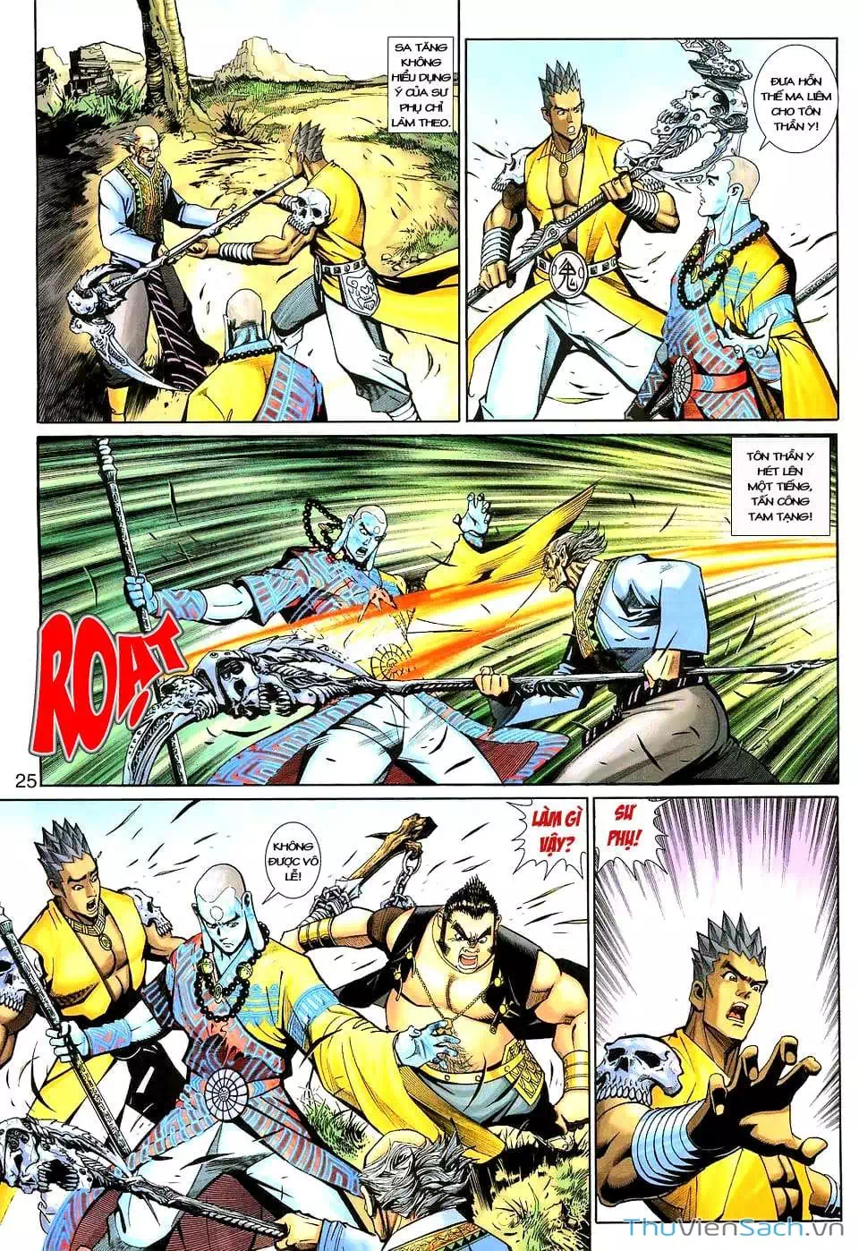 Truyện Tranh Đại Thánh Vương trang 4