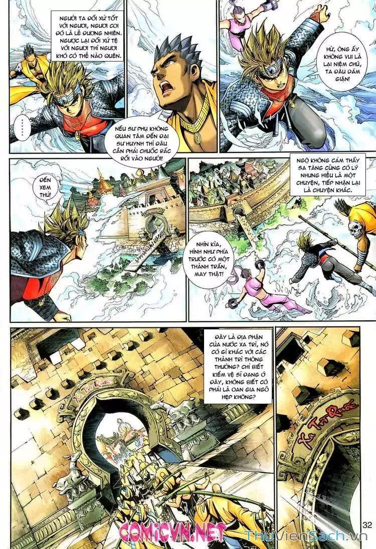 Truyện Tranh Đại Thánh Vương trang 4