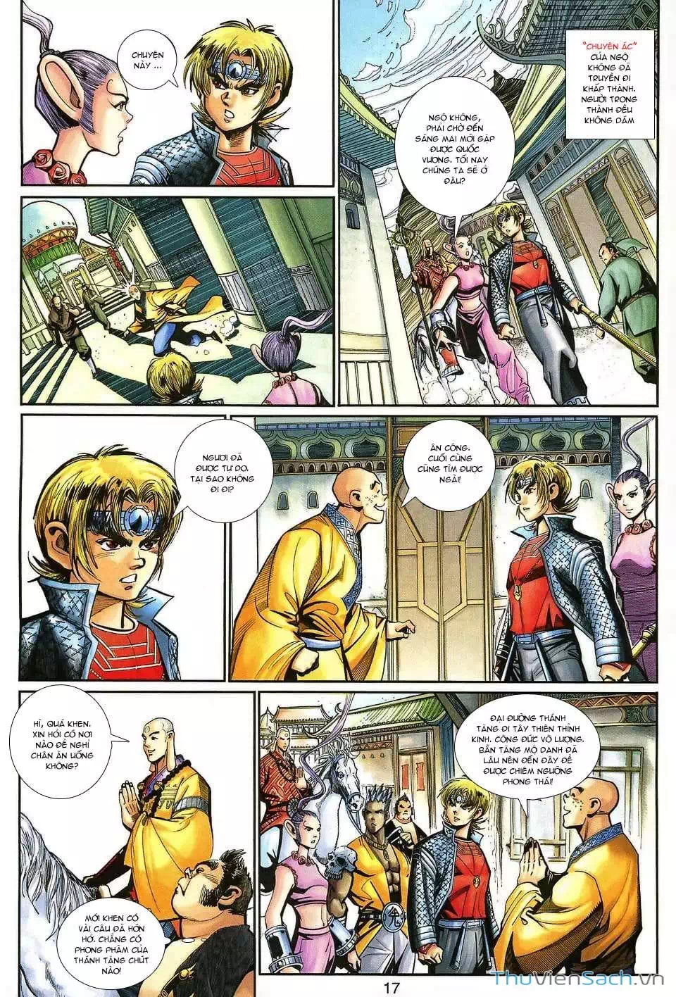 Truyện Tranh Đại Thánh Vương trang 4