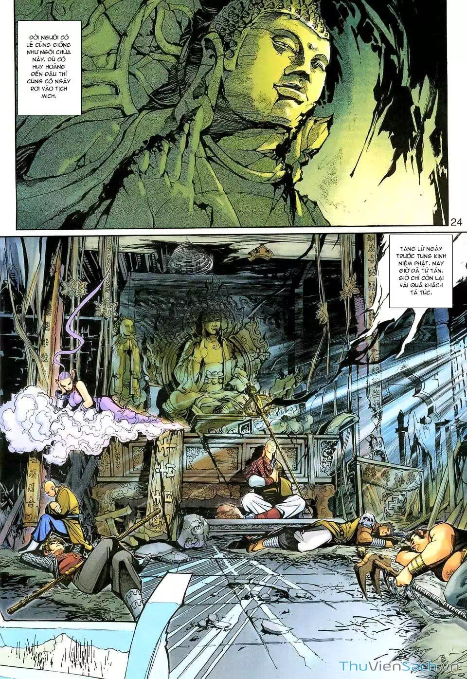 Truyện Tranh Đại Thánh Vương trang 4