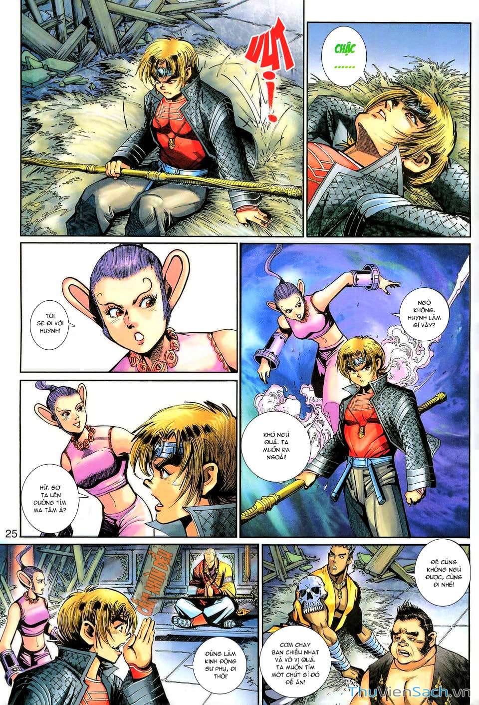 Truyện Tranh Đại Thánh Vương trang 4