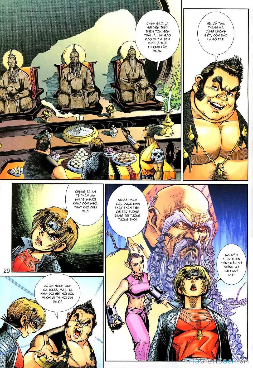 Truyện Tranh Đại Thánh Vương trang 4