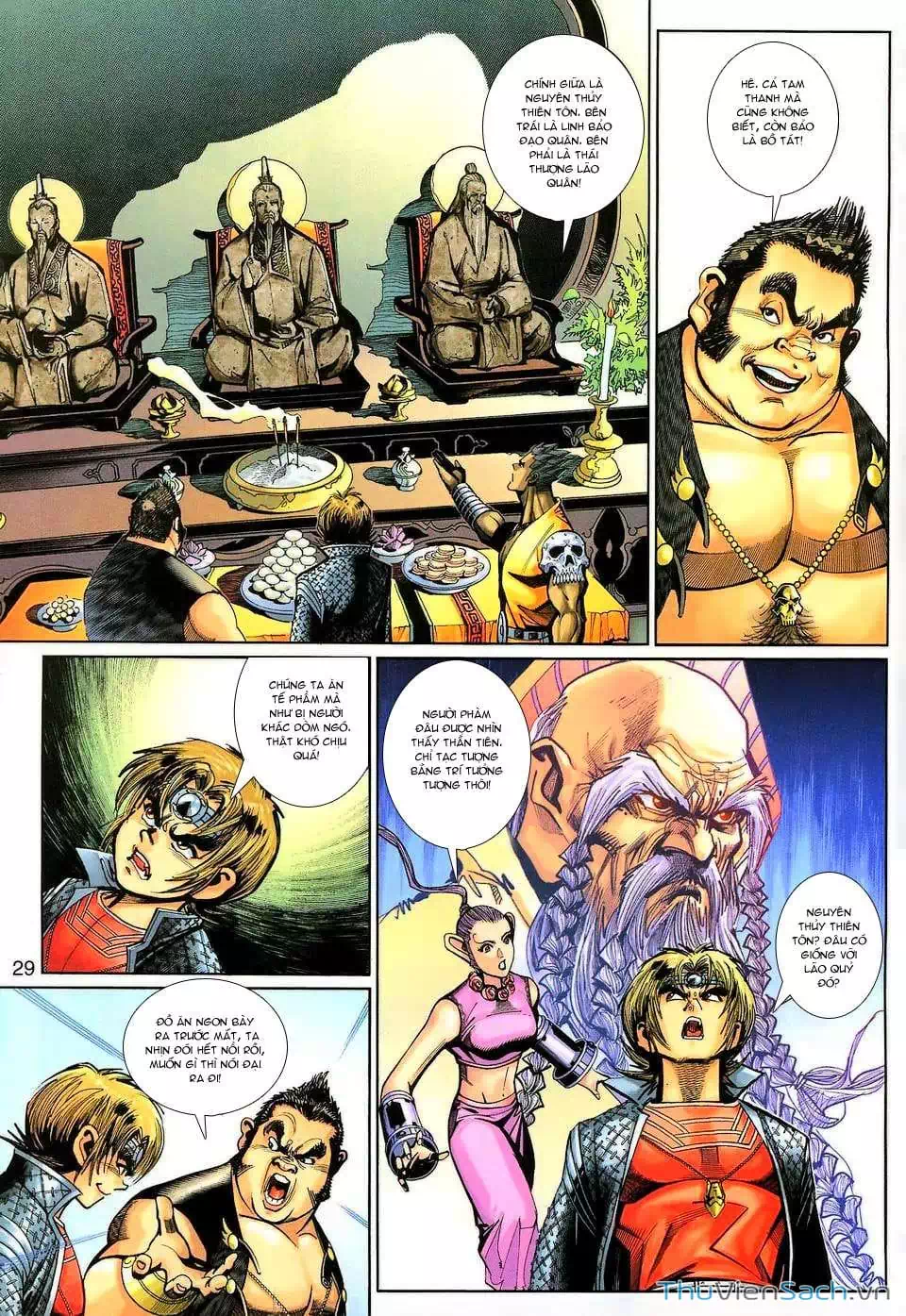 Truyện Tranh Đại Thánh Vương trang 4