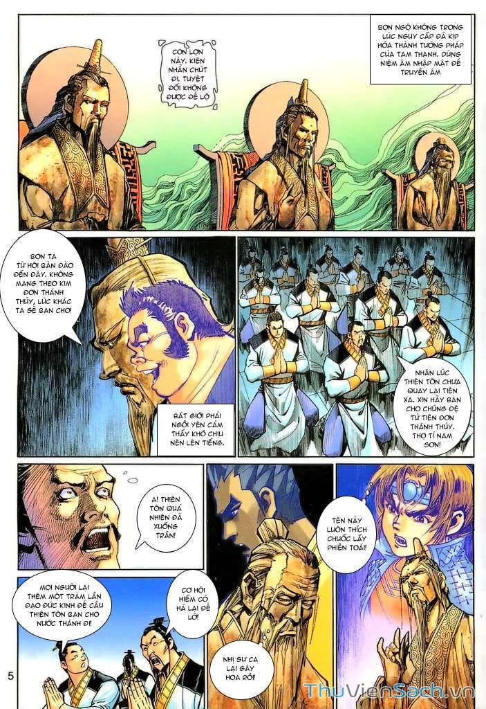 Truyện Tranh Đại Thánh Vương trang 4