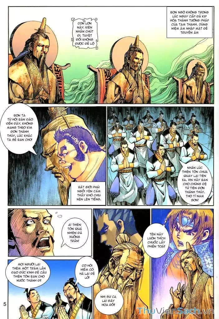 Truyện Tranh Đại Thánh Vương trang 4