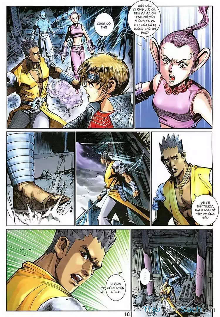 Truyện Tranh Đại Thánh Vương trang 4