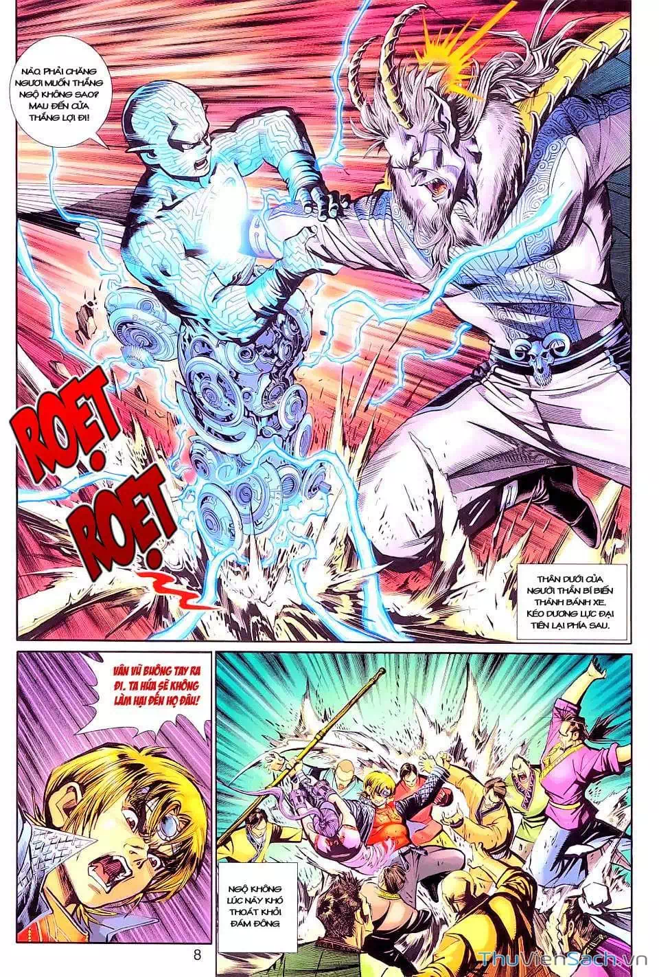 Truyện Tranh Đại Thánh Vương trang 4