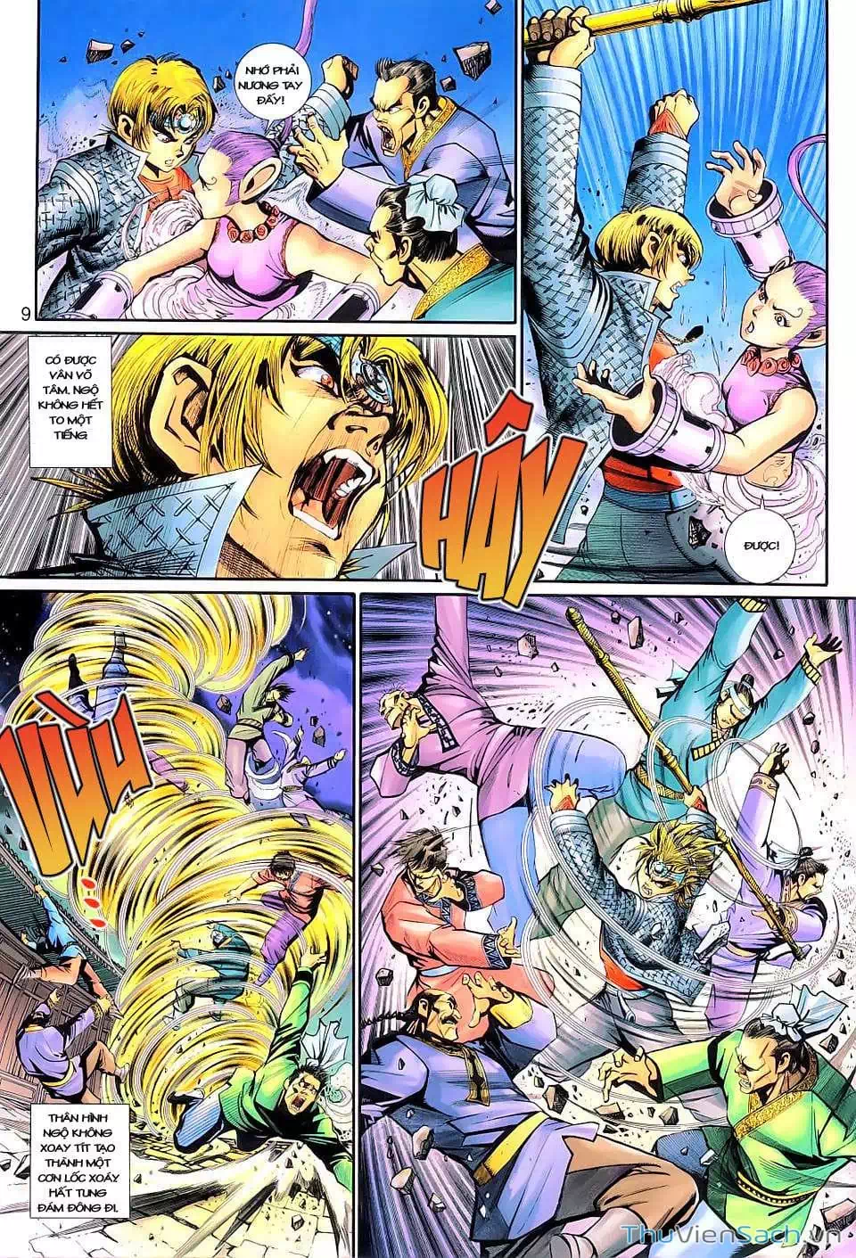 Truyện Tranh Đại Thánh Vương trang 4