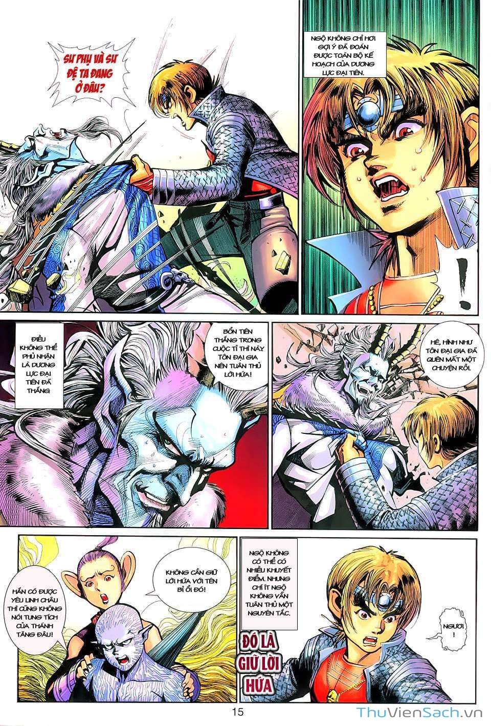 Truyện Tranh Đại Thánh Vương trang 4