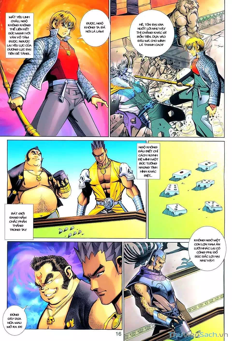 Truyện Tranh Đại Thánh Vương trang 4