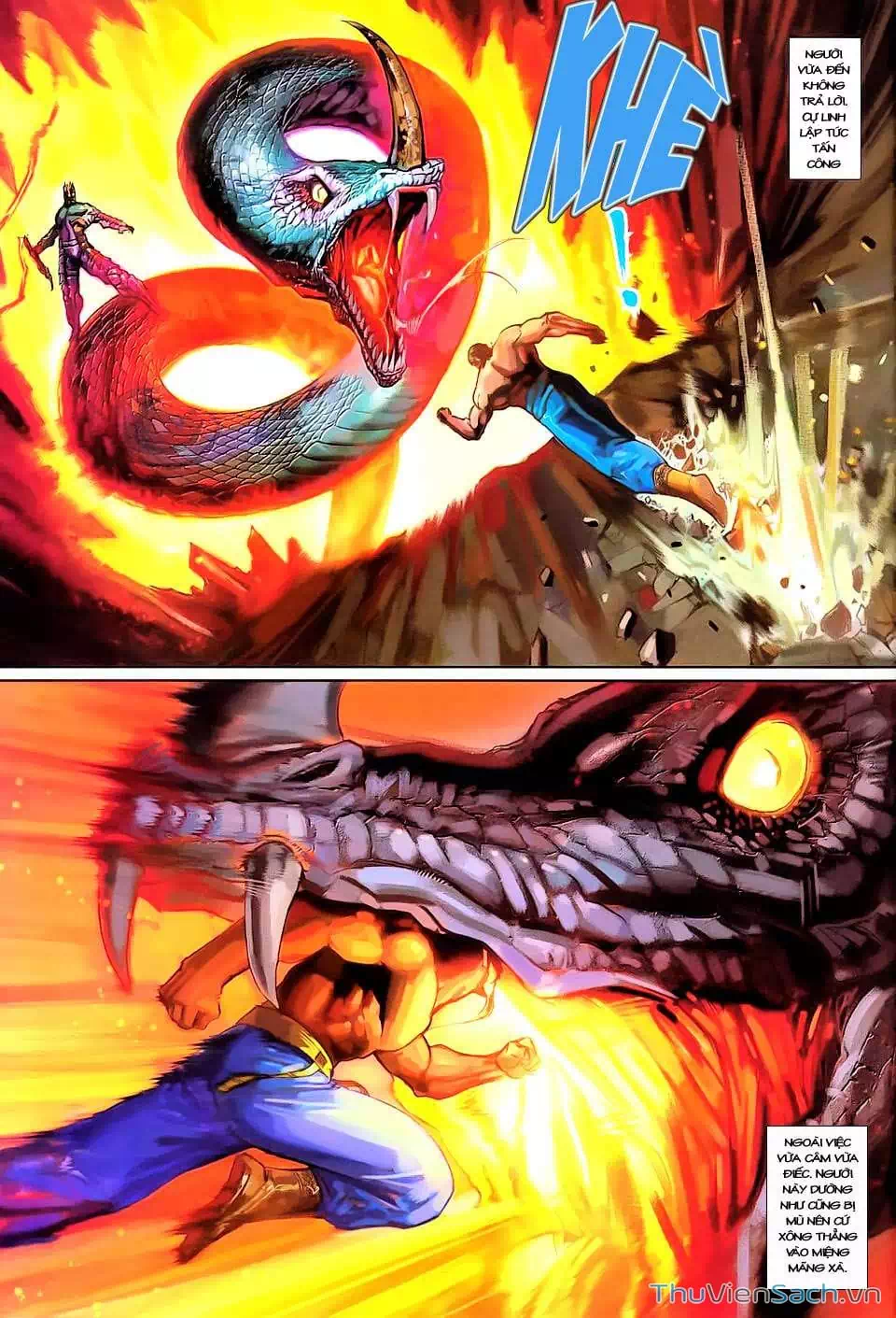 Truyện Tranh Đại Thánh Vương trang 4