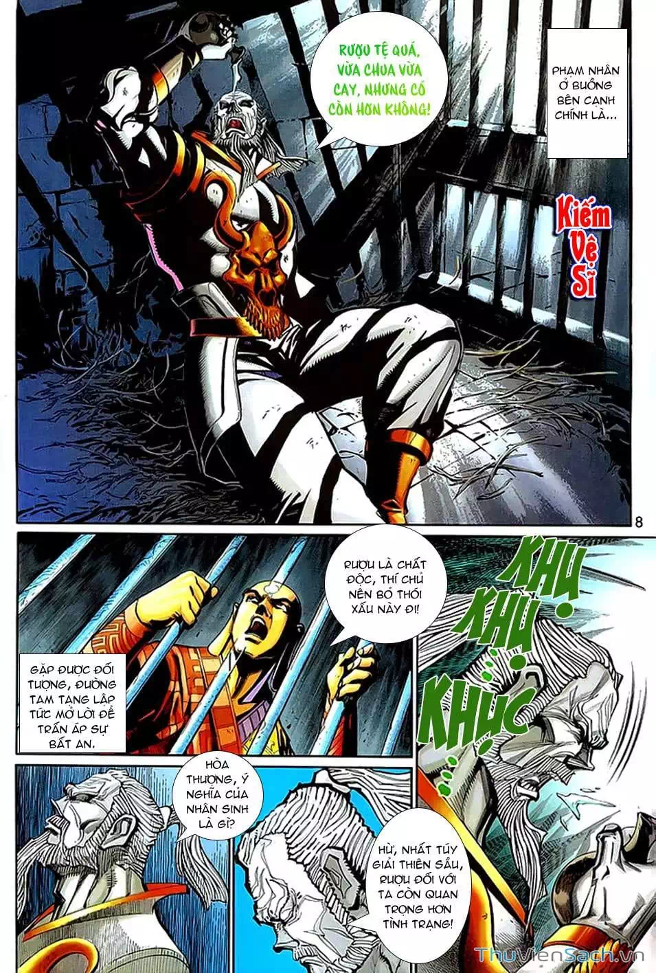 Truyện Tranh Đại Thánh Vương trang 4