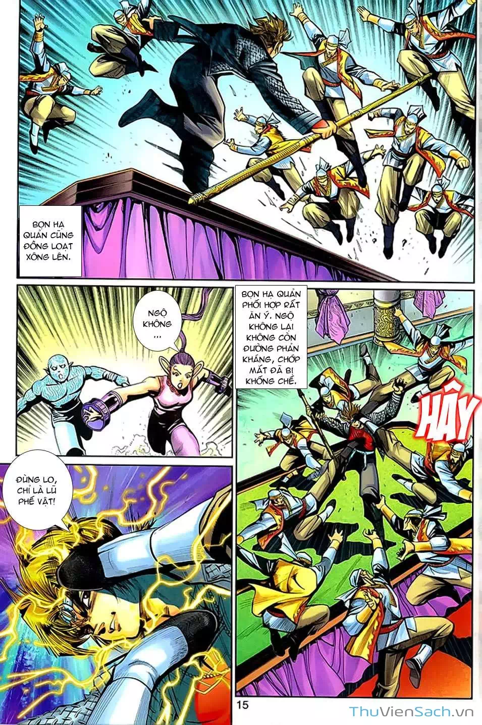 Truyện Tranh Đại Thánh Vương trang 4