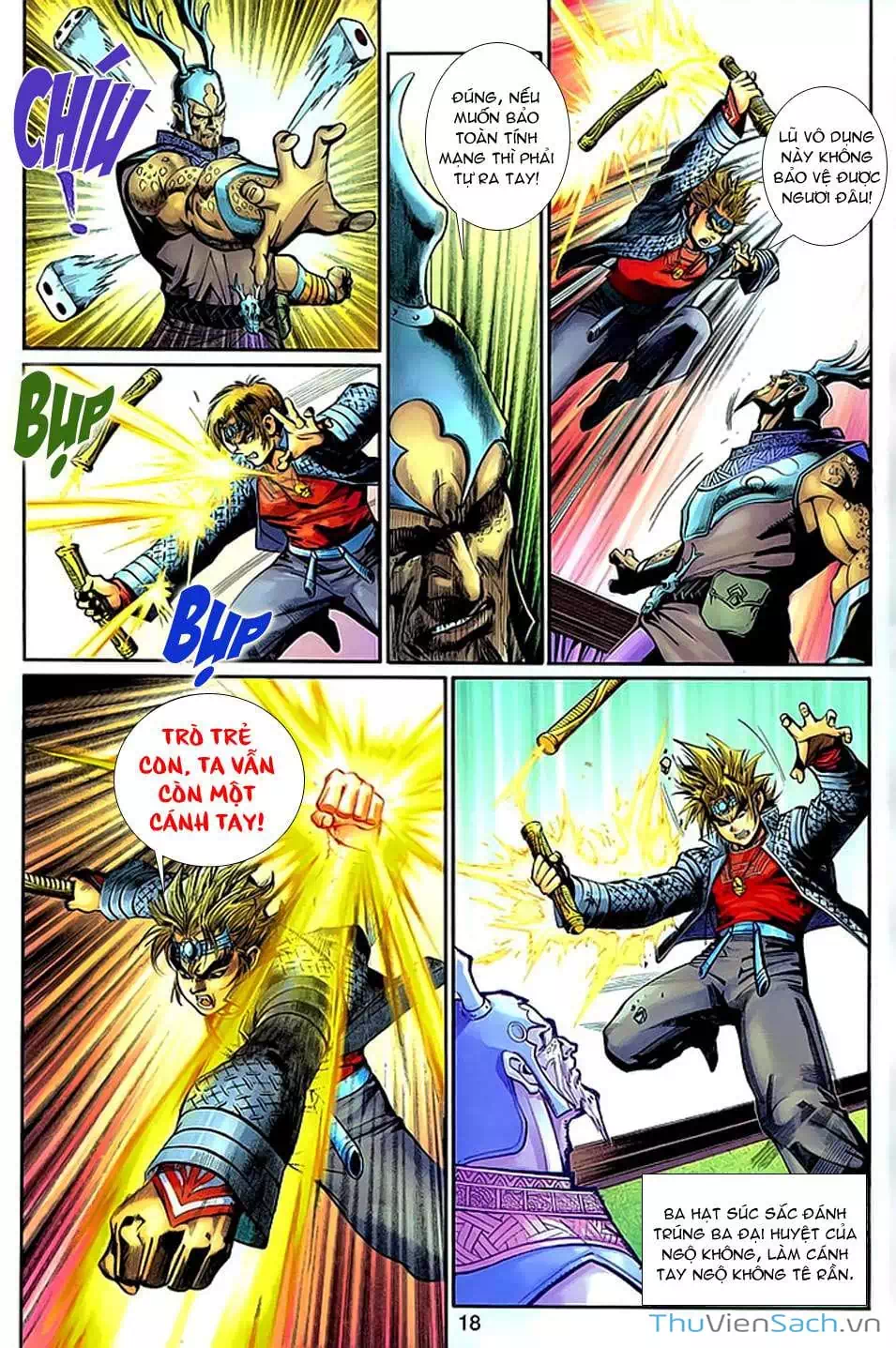 Truyện Tranh Đại Thánh Vương trang 4