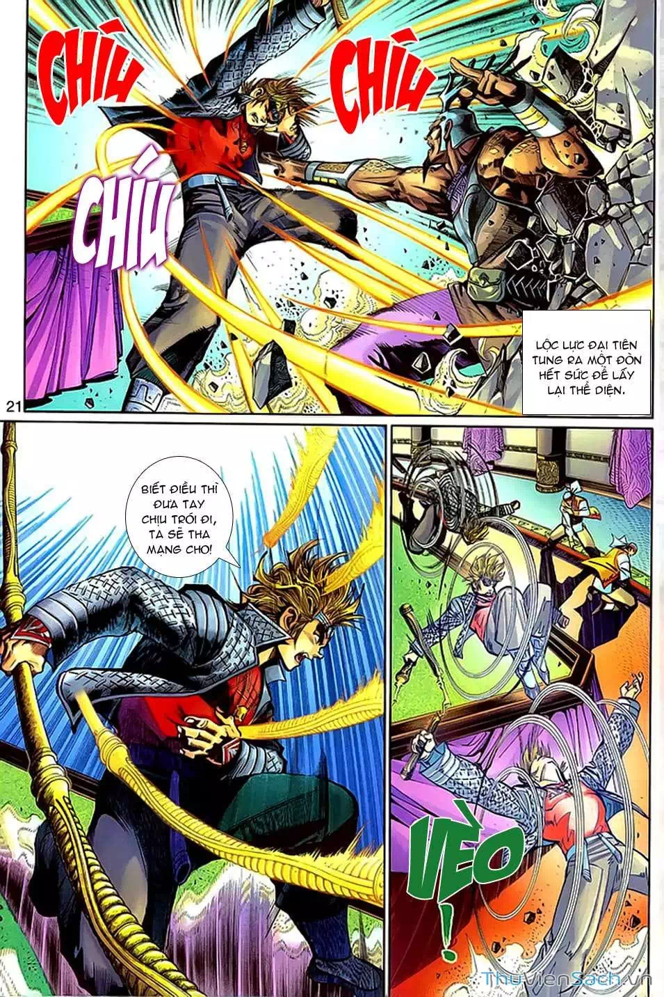 Truyện Tranh Đại Thánh Vương trang 4