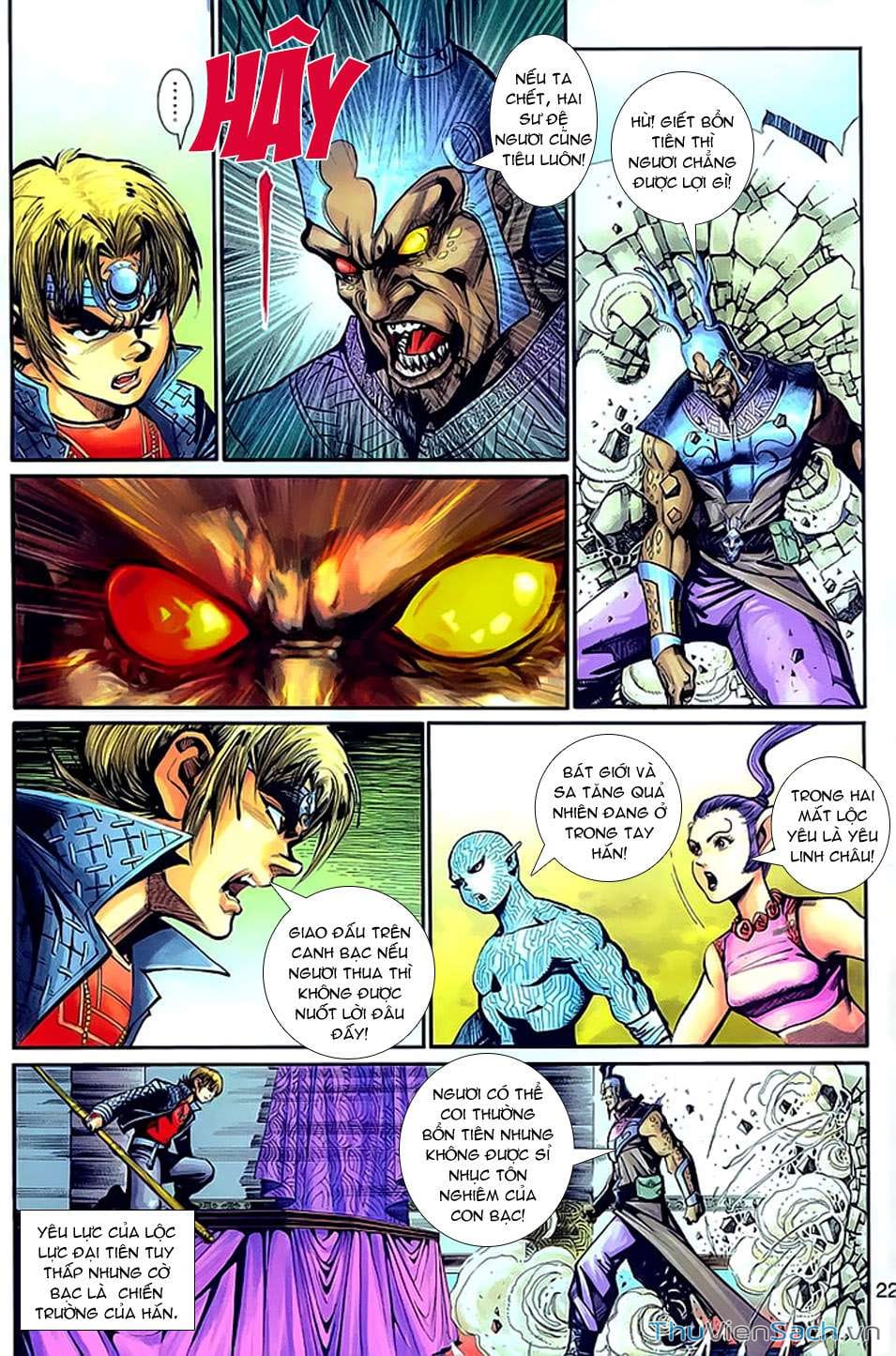 Truyện Tranh Đại Thánh Vương trang 4