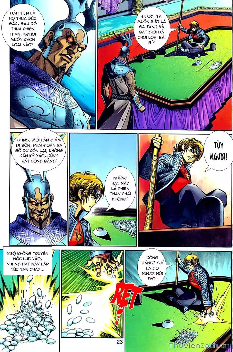 Truyện Tranh Đại Thánh Vương trang 4