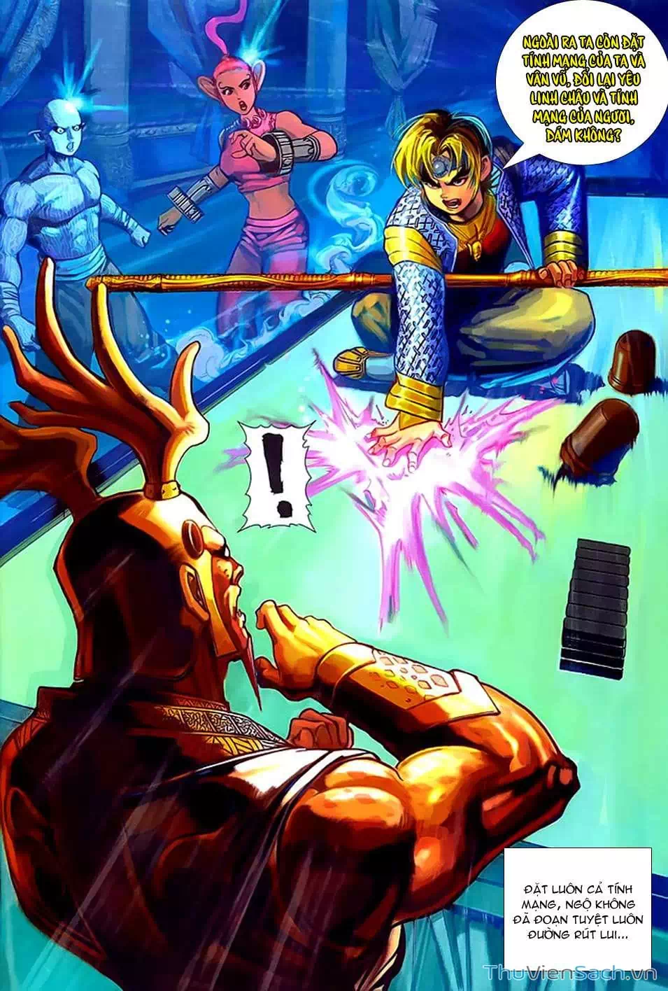 Truyện Tranh Đại Thánh Vương trang 4