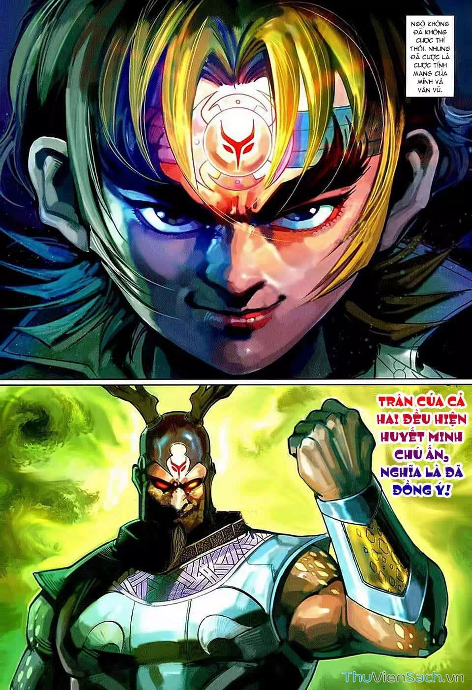 Truyện Tranh Đại Thánh Vương trang 4