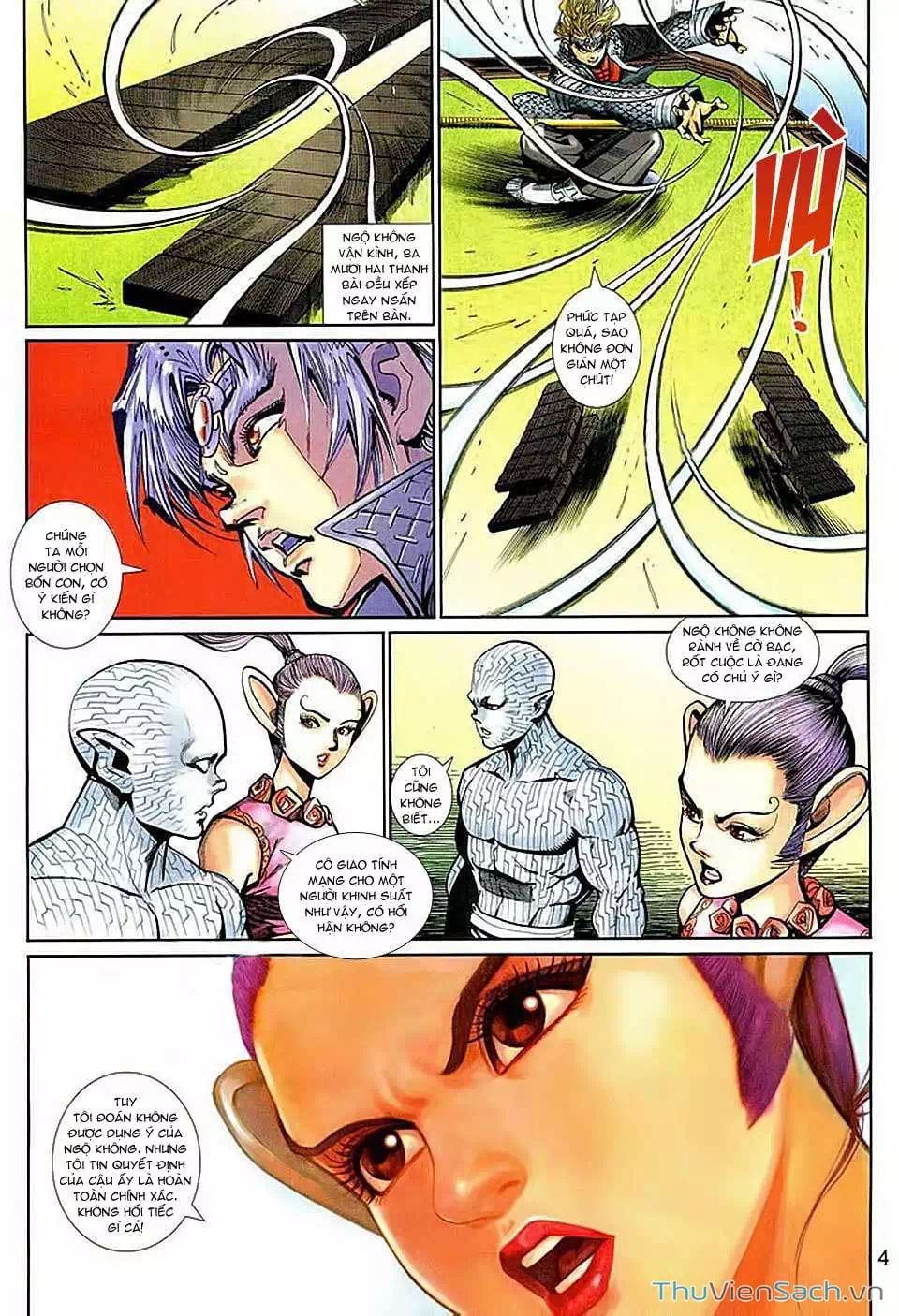 Truyện Tranh Đại Thánh Vương trang 4