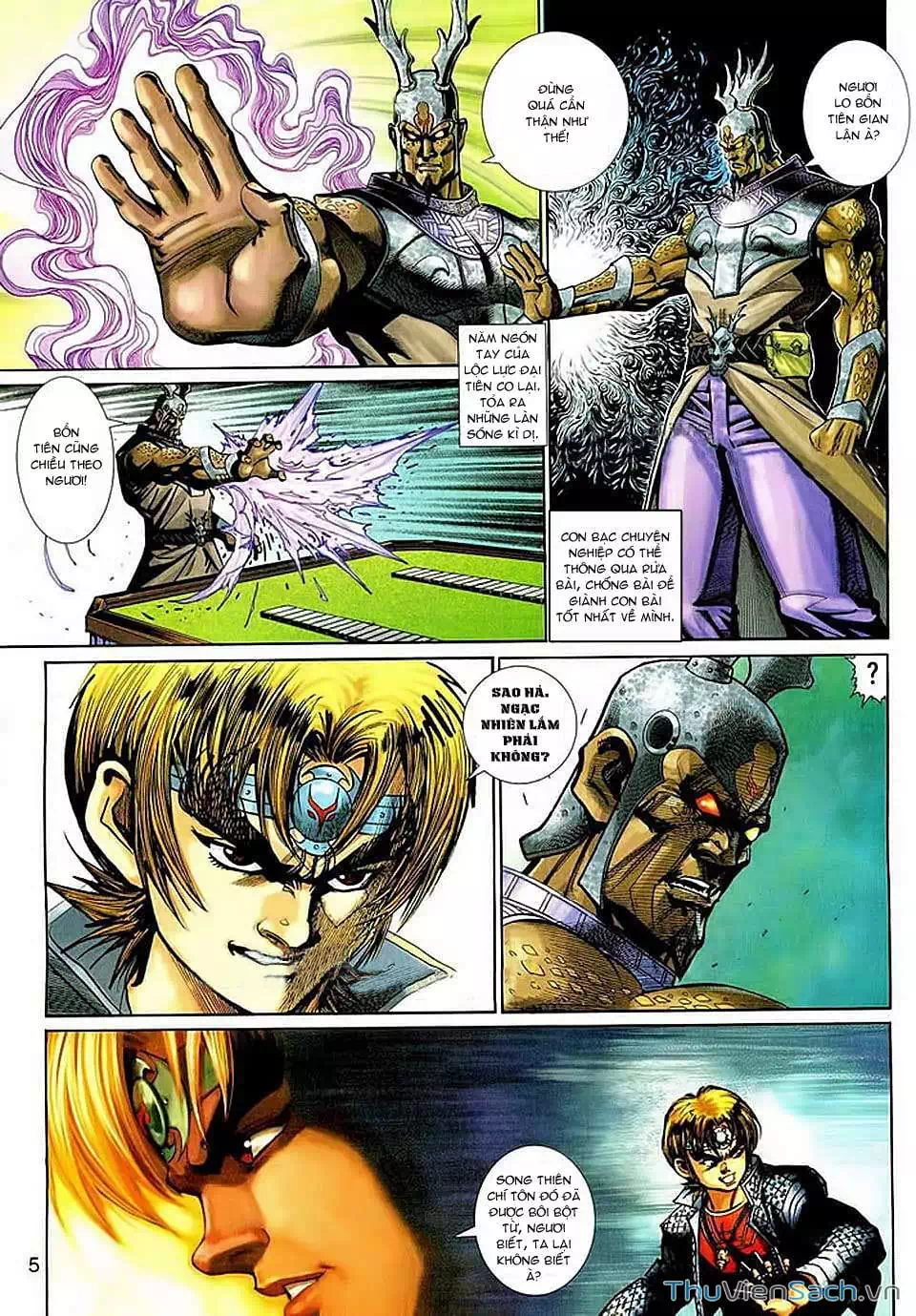 Truyện Tranh Đại Thánh Vương trang 4