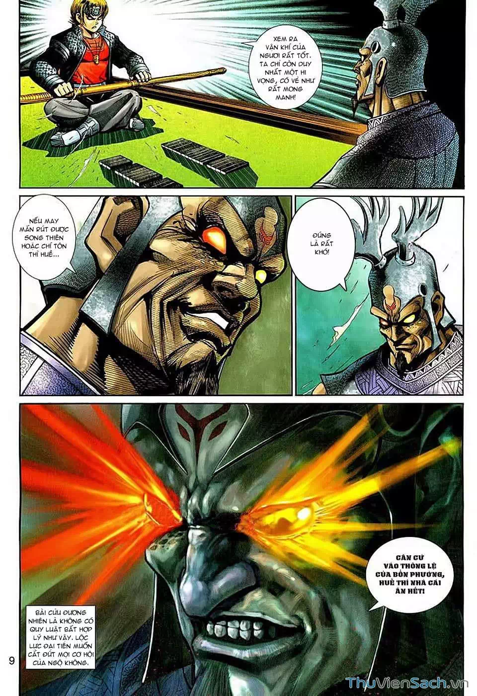 Truyện Tranh Đại Thánh Vương trang 4