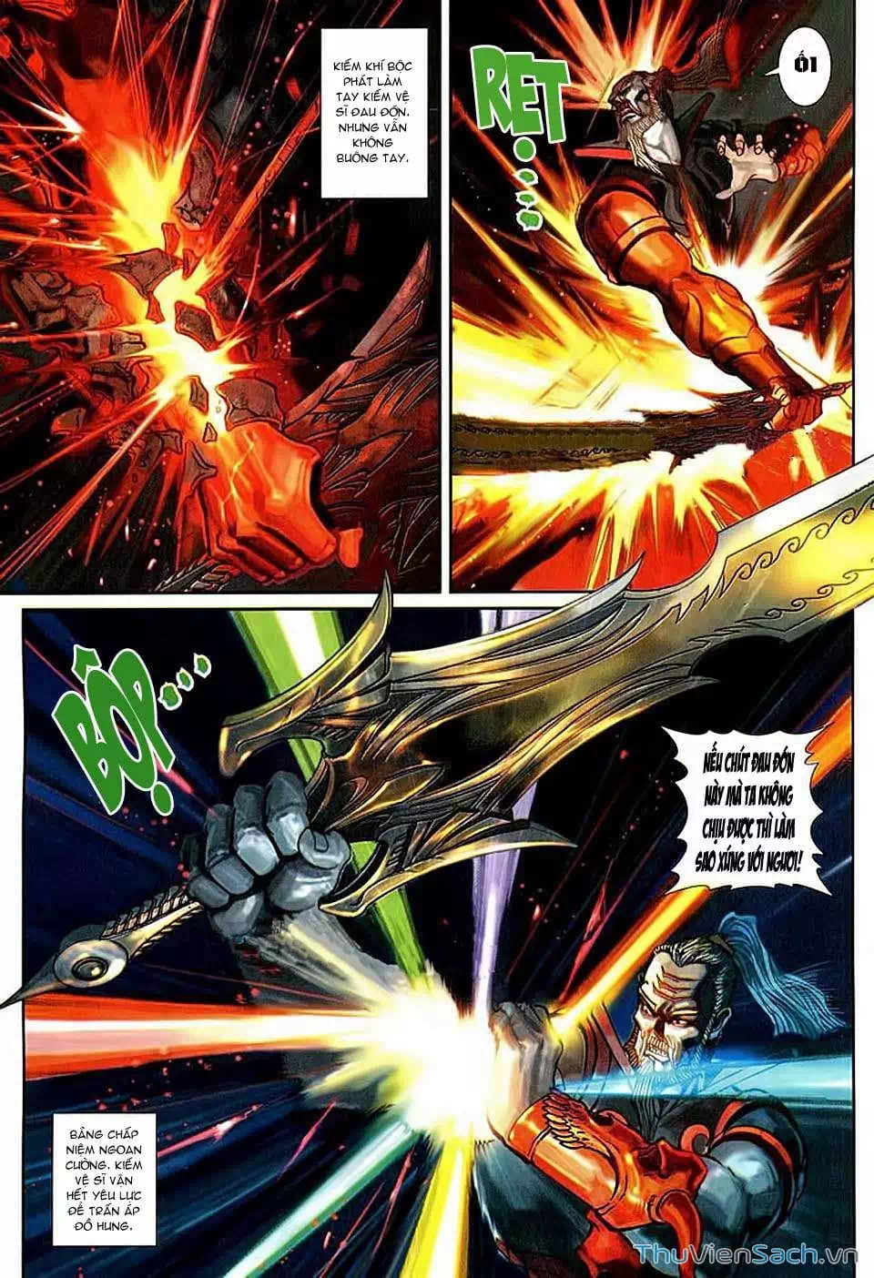 Truyện Tranh Đại Thánh Vương trang 4