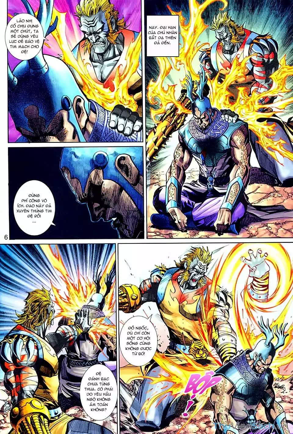 Truyện Tranh Đại Thánh Vương trang 4