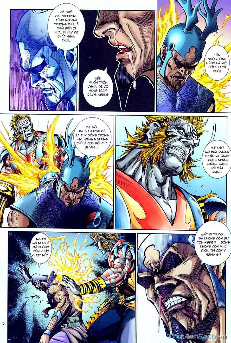 Truyện Tranh Đại Thánh Vương trang 4