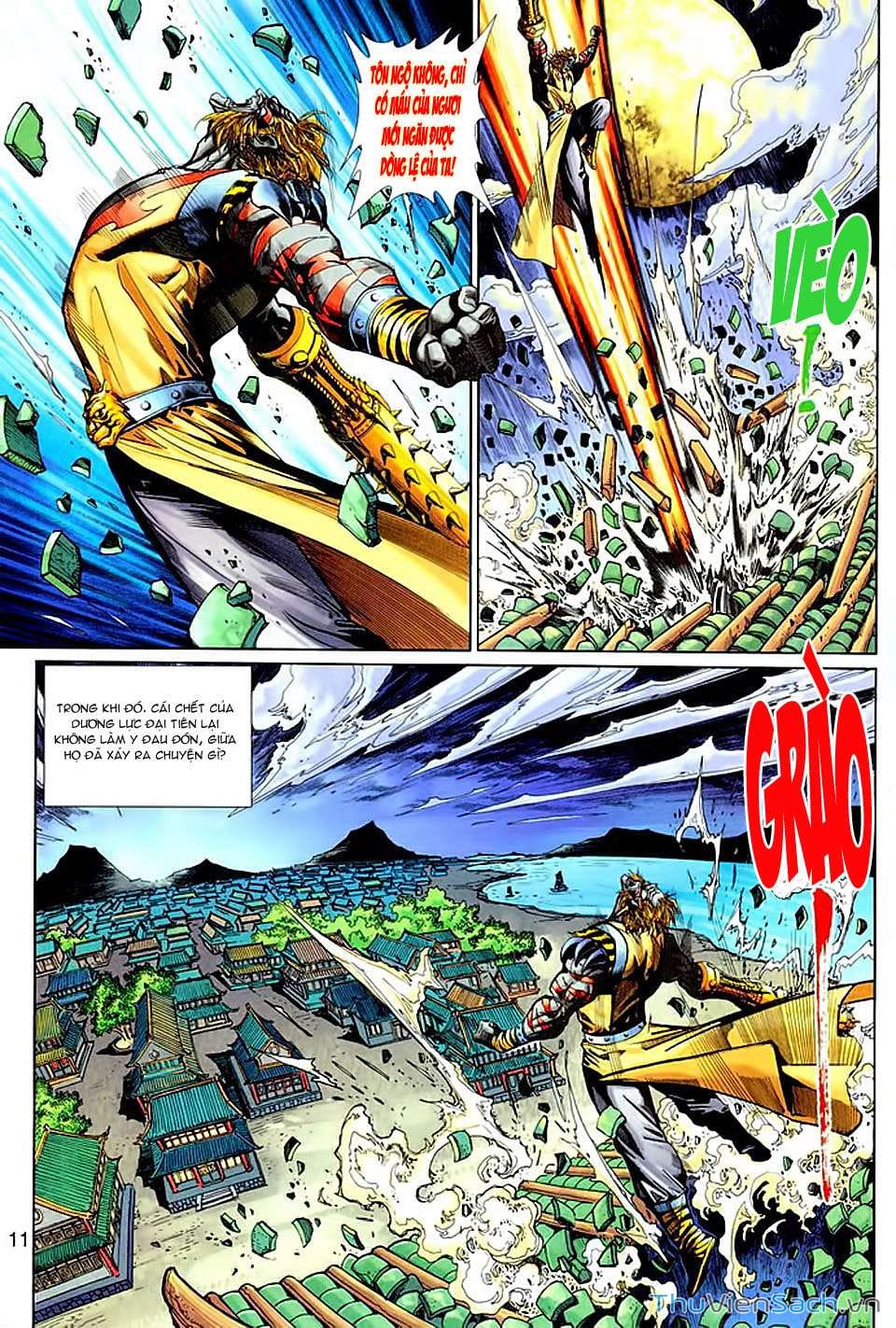 Truyện Tranh Đại Thánh Vương trang 4