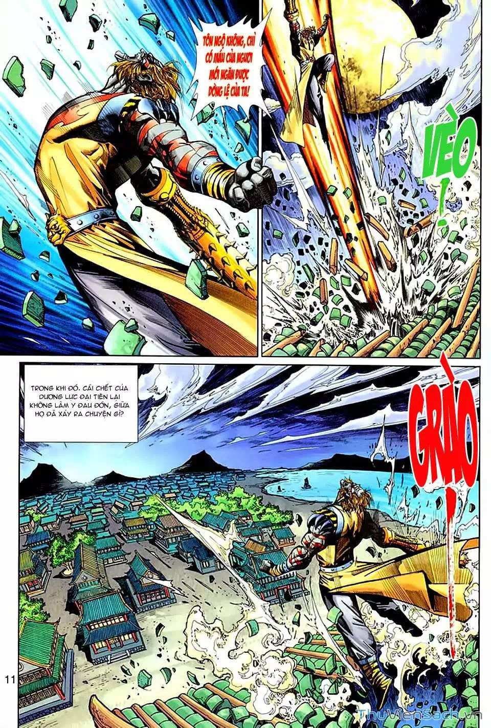 Truyện Tranh Đại Thánh Vương trang 4