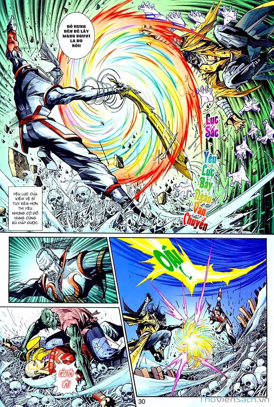 Truyện Tranh Đại Thánh Vương trang 4