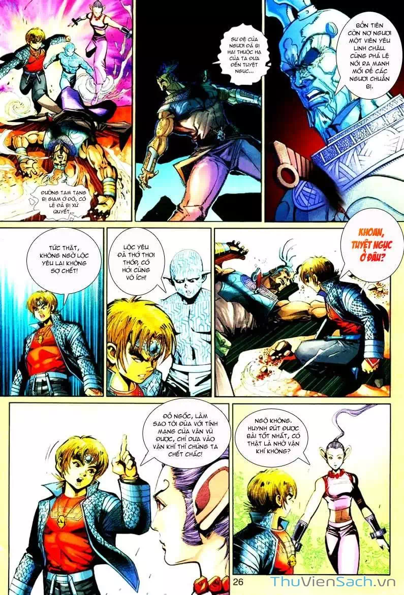 Truyện Tranh Đại Thánh Vương trang 4