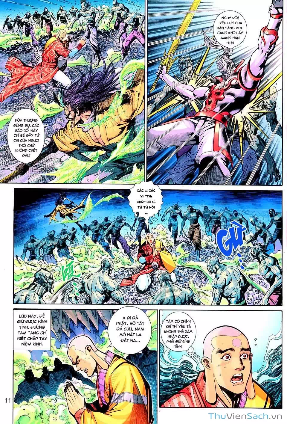 Truyện Tranh Đại Thánh Vương trang 4