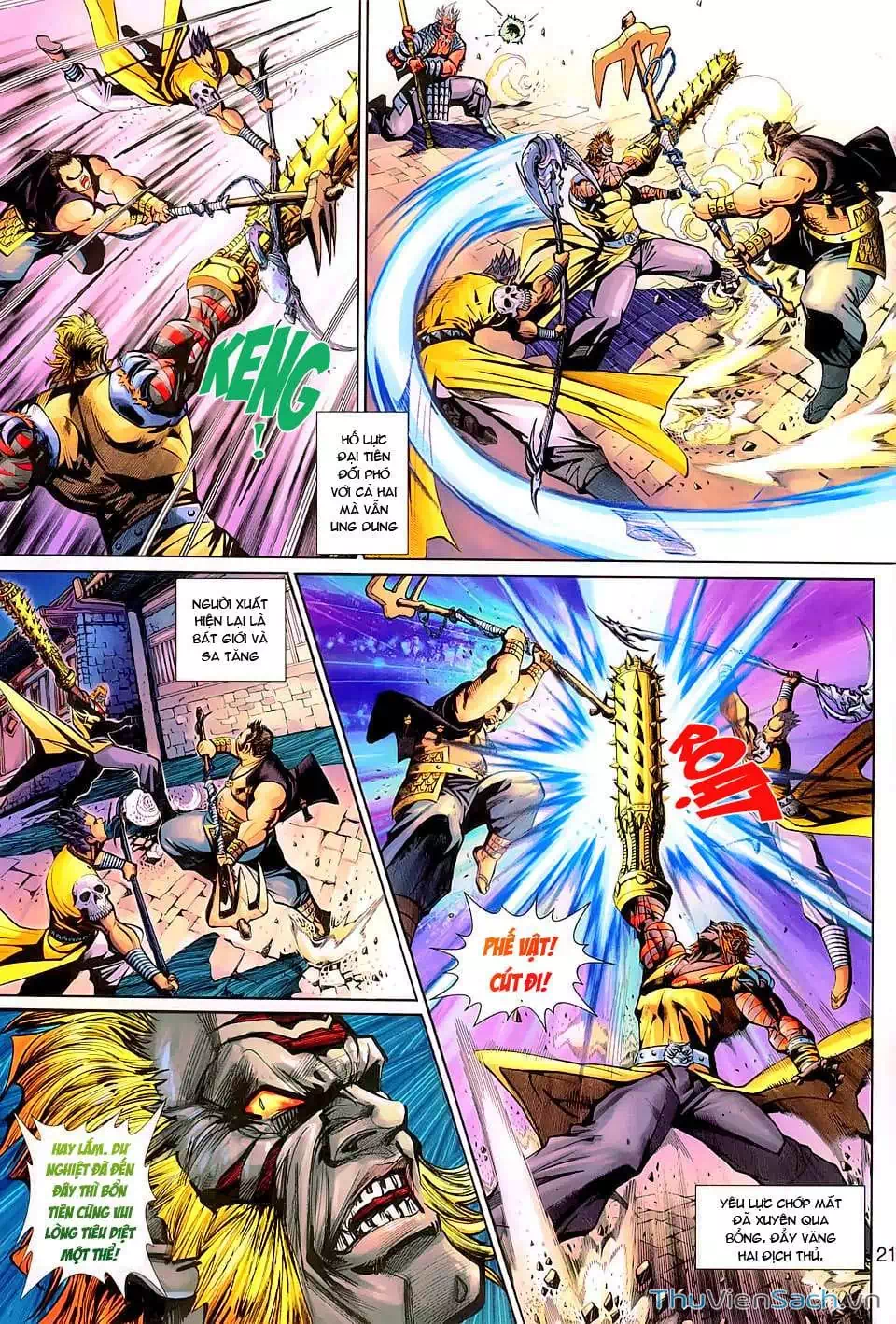 Truyện Tranh Đại Thánh Vương trang 4