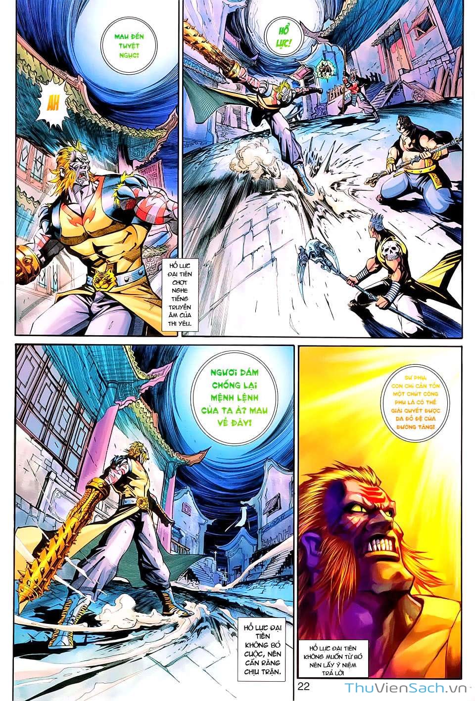 Truyện Tranh Đại Thánh Vương trang 4