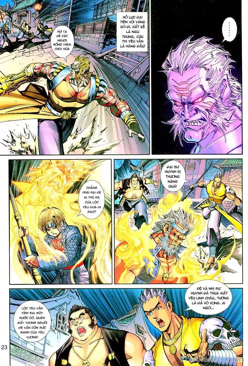 Truyện Tranh Đại Thánh Vương trang 4