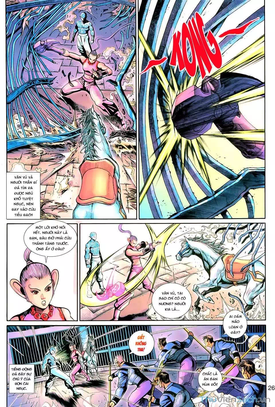 Truyện Tranh Đại Thánh Vương trang 4